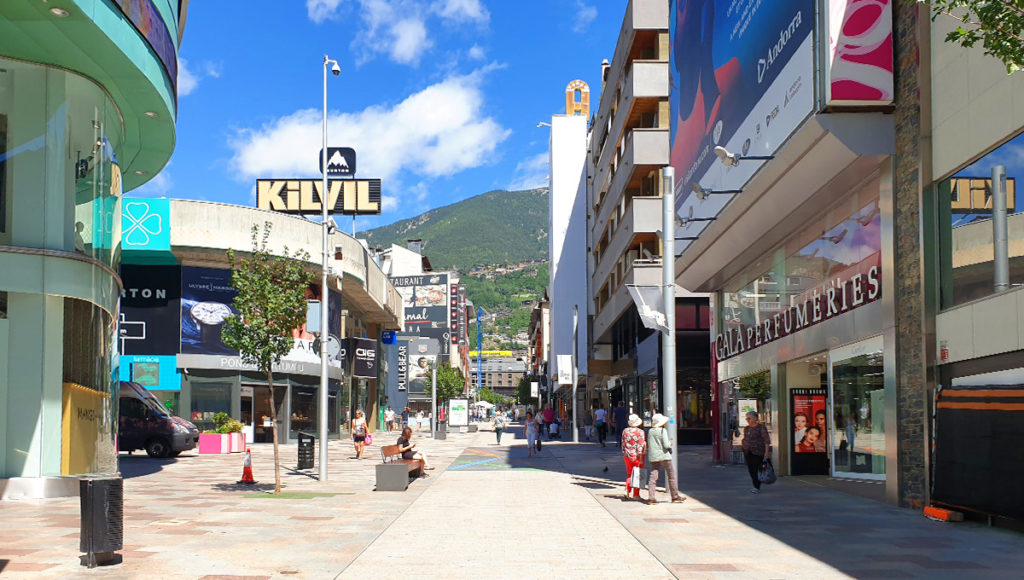 Innenstadt Andorra la Vella