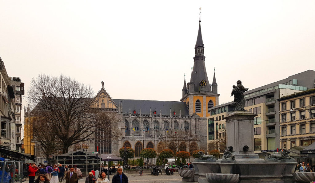 Belgien Lüttich Liege Sankt Paulus Kathedrale