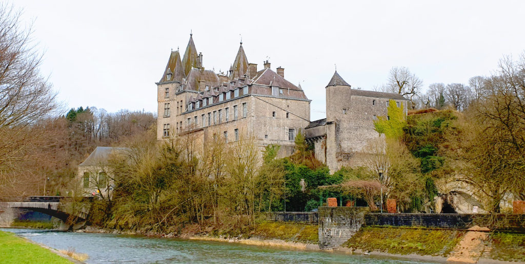 Belgien Wallonie Schloss Durbuy