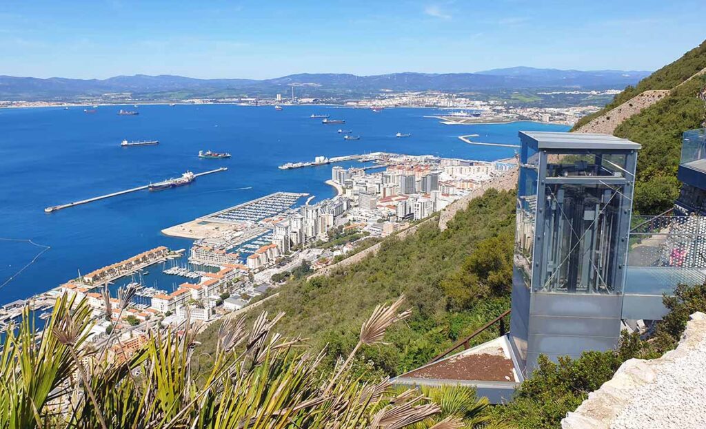 Skywalk auf Gibraltar