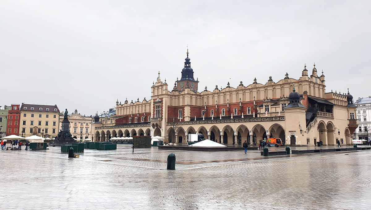 Hauptmarkt (Rynek Główny) in Krakau