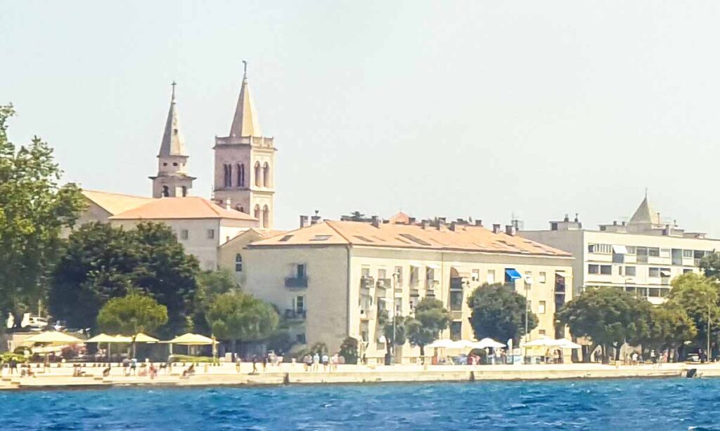 Aussicht auf Zadar