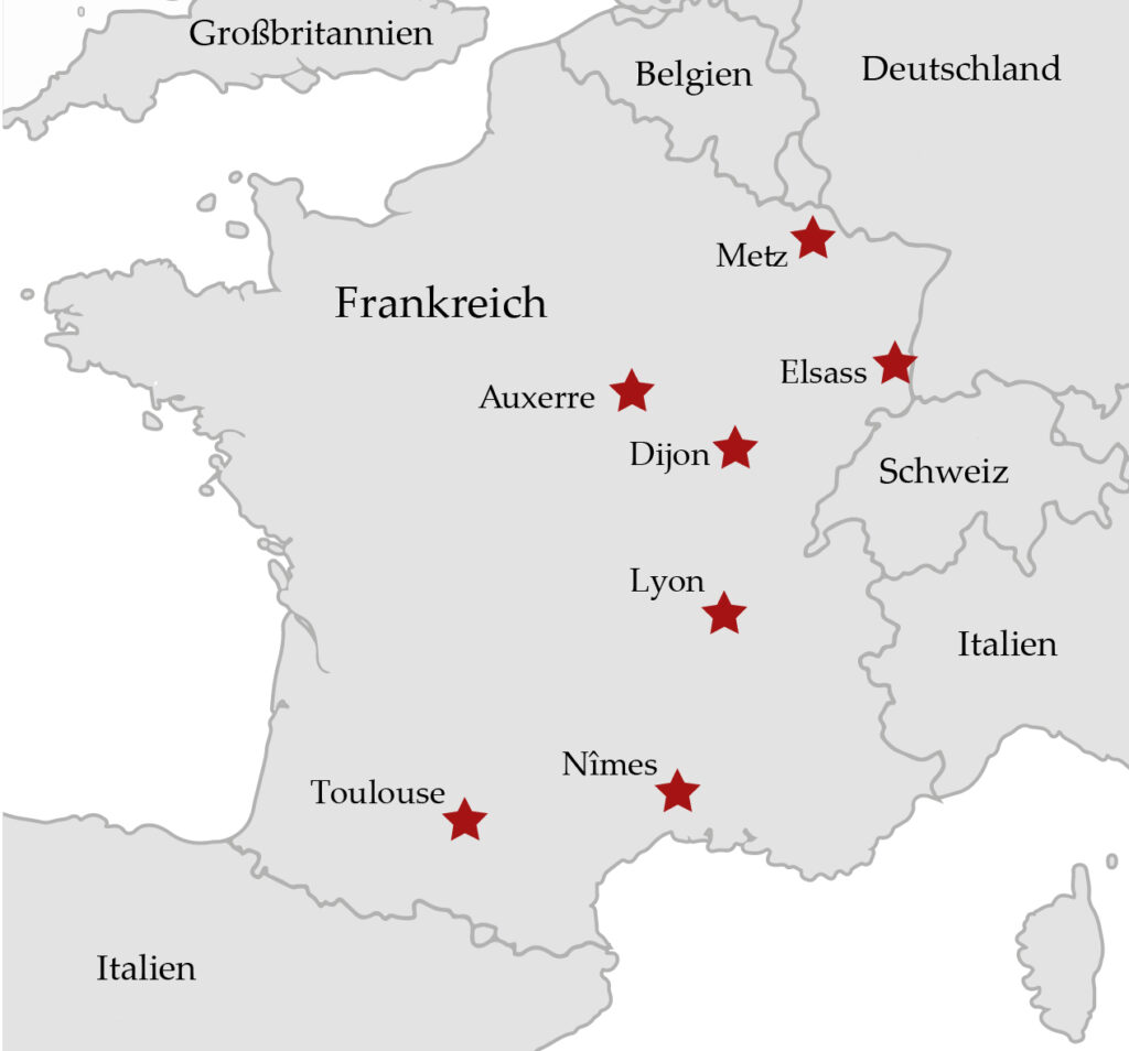 Reiseziele Frankreich Übersicht Reiseblog reisen-und-blog