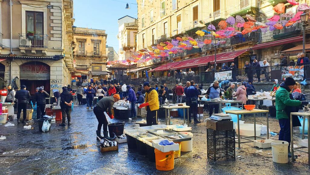 La Pescheria – der Fischmarkt in Catania