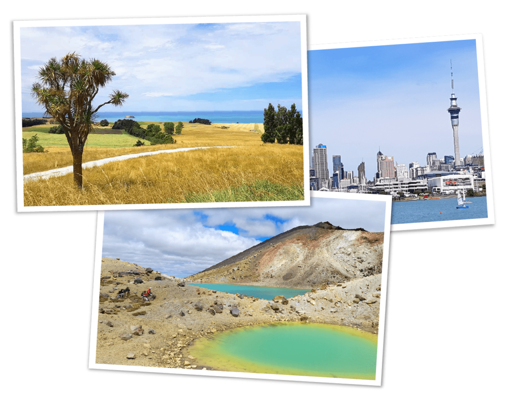 Übersicht Reiseziele Neuseeland