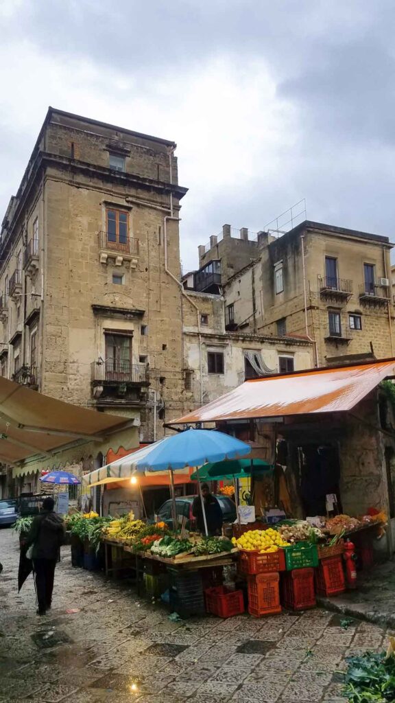 Markt in Palermo