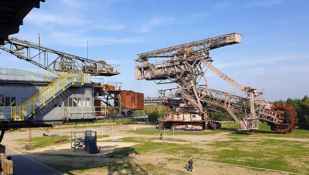 Ausblick vom Tandembagger Gemini auf Big Wheel