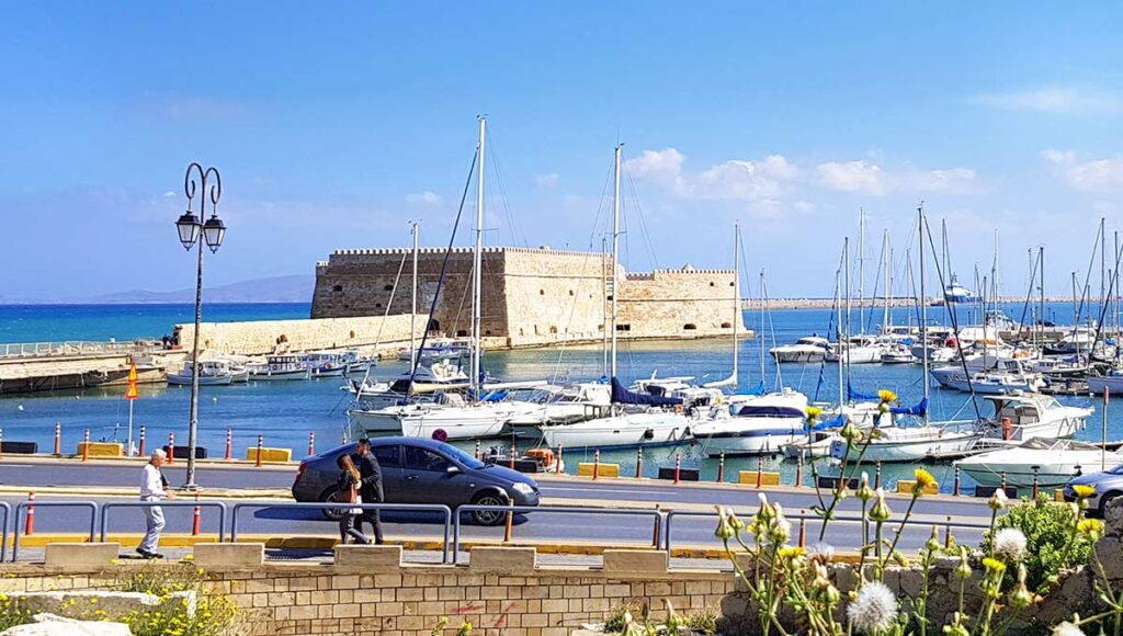 Festung Rocca al Mare in Heraklion, Griechenland