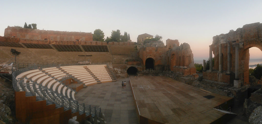 Sizilien Taormina Teatro Greco