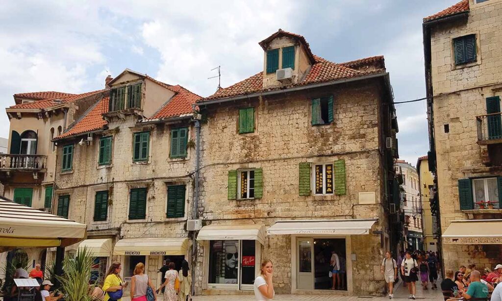 Obstplatz in Split