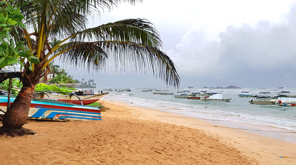 Sri Lanka Hikkaduwa Strand Beach