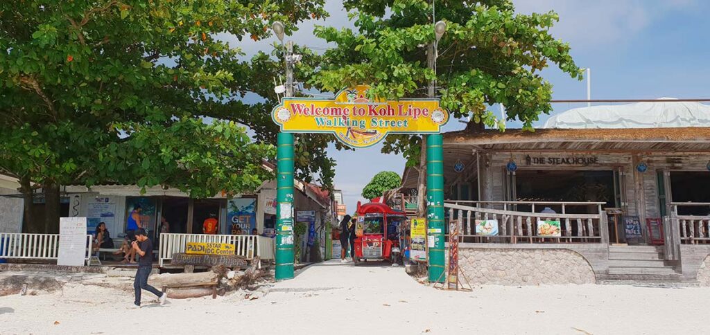 Walking Street auf Koh Lipe