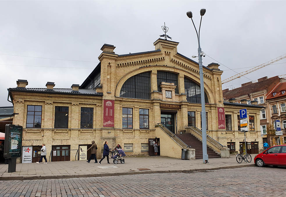 Markthalle in Vilnius - Halės turgus